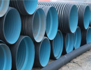 大口徑排污管DN300 HDPE雙壁波紋管的優(yōu)勢與應(yīng)用